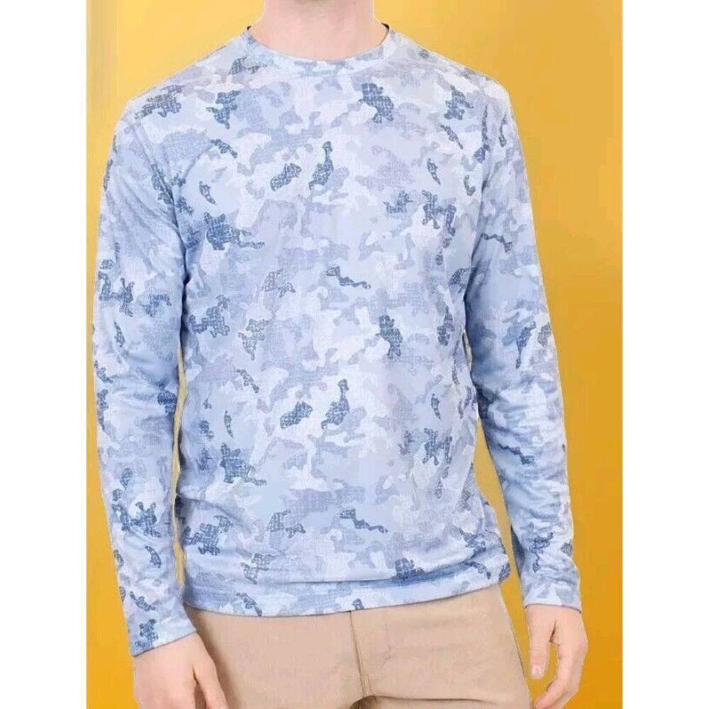 Mountain And isles Mens UV Protection Long Sleeve Outdoor Top NWT Large A111 New